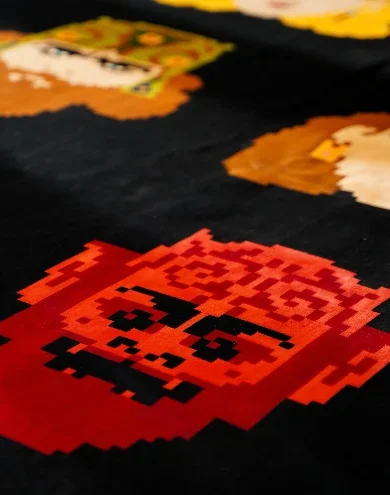 Kings and Demons - Textile