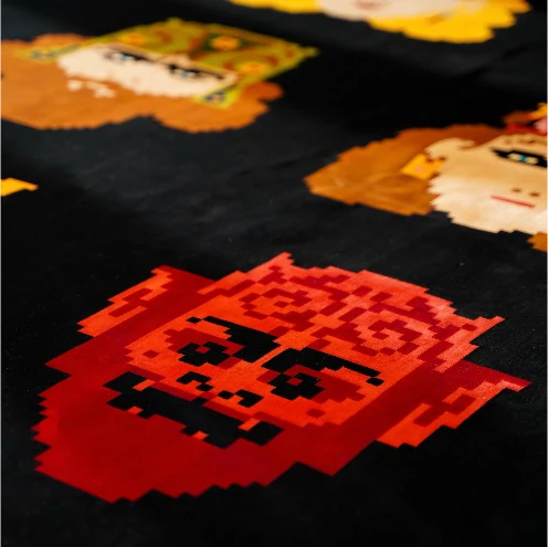 Kings and Demons - Textile